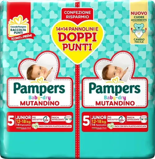 Pampers Baby Dry Duo D Jun Nf 28