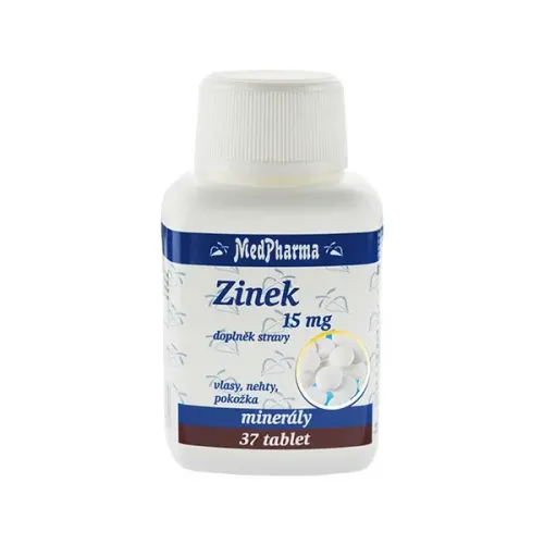 MedPharma Zinek 15 mg 37 tablet