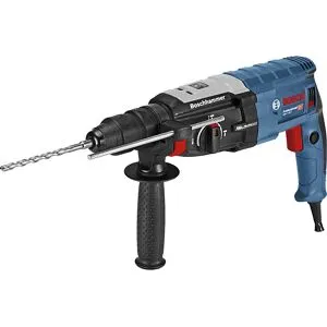 Bosch Martelo demolidor GBH 2-28 F SDS plus Professional, dentro de mala para ferramentas com punho adicional, energia de impacto 3,2 J