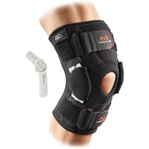 McDavid Knee Brace dual disk, Black, S