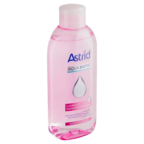 Astrid Aqua Biotic zjemňující čisticí pleťová voda 200ml