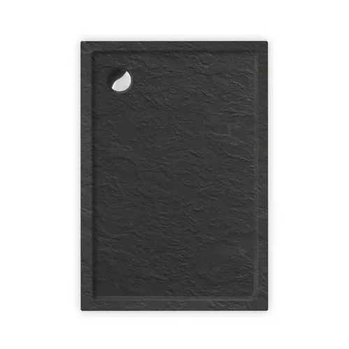 Sprchová vanička obdĺžniková Roth 130x80 cm akrylát antracit 8000332