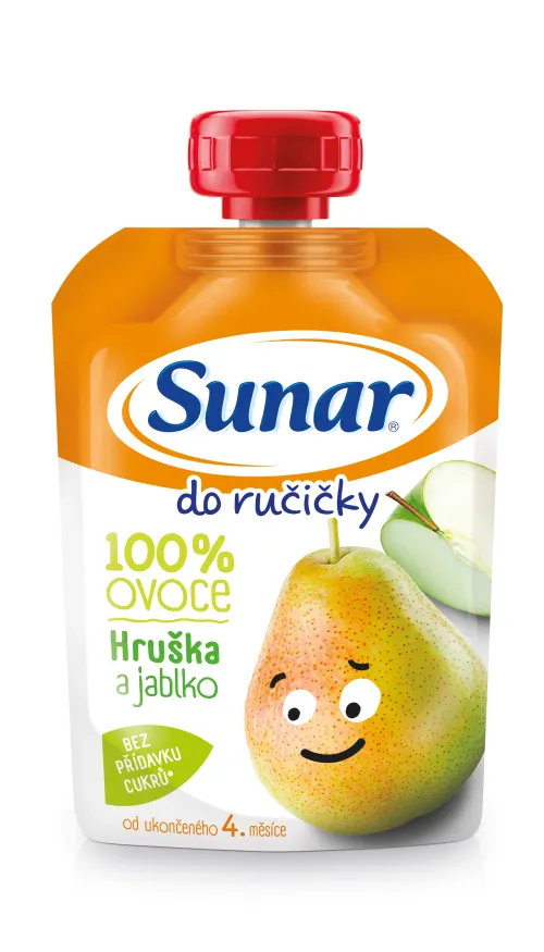 Sunar Do ručičky jablko HRUŠKA 100 g