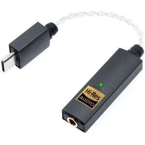 iFi Audio GO link DAC och hörlursförstärkare Svart