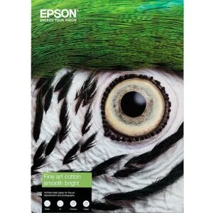 Epson A2 Fine Art Cotton Smooth Bright 300g, 25 ark