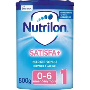 Nutrilon Satisfa+ 1 Lait Nourrissons Épaissis 0-6 Mois Poudre 800g