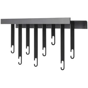 Design House Stockholm - Atelier Wandgarderobe, schwarz