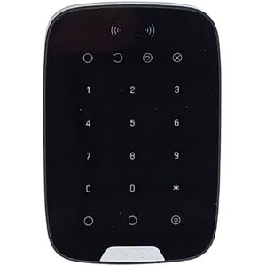 Ajax System Clavier sans fil Ajax KeyPad Plus Jeweller Noir