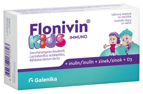 Galenika Flonivin Kids Immuno 2.25g 10 sáčků