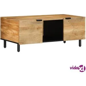 vidaXL Sohvapöytä Ruskea 100x54x40 cm Massiivipuu Mango