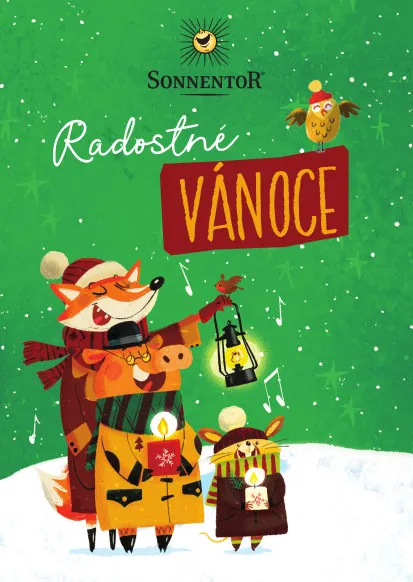 Sonnentor - Pohlednice Radostné Vánoce