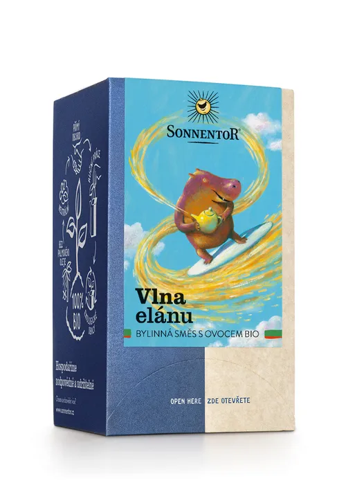 Sonnentor - Vlna elánu bio 23,4 g porc. dvoukomorový