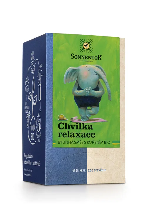 Sonnentor - Chvilka relaxace bio 18 g porc. dvoukomorový
