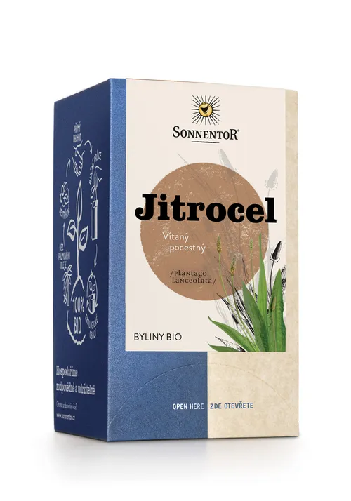 Sonnentor - Jitrocel bio 21,6 g, porc. dvoukomorový