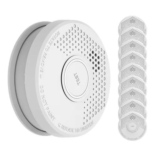 SHD by oneConcept Rauchmelder DOF29 Kunststoff Warnsignal: 85 dB 9V batteriebetrieben