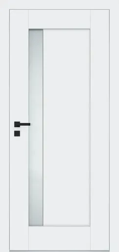 Interiérové ​​dvere Naturel Estra 11 ľavé 80 cm bílá matná ESTRA11BM80L