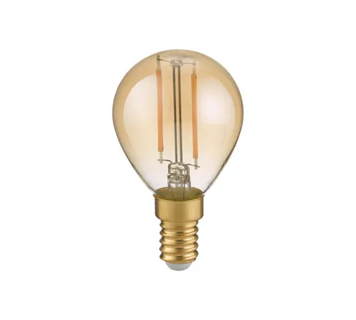 LED žiarovka Trio Tropfen amber 983-3279
