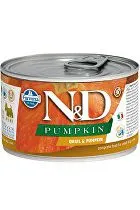 N&D DOG PUMPKIN Adult Quail & Pumpkin Mini 140g + Množstevná zľava 1 + 1 Zadarmo