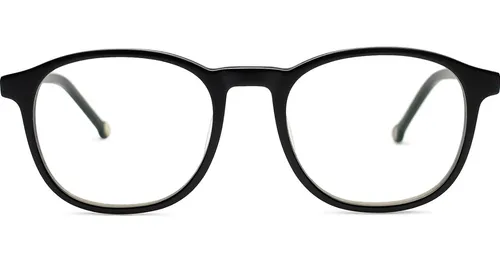 Lentiamo Tomas Deep Black - skærmbriller [blue light briller], firkantet, unisex, sort