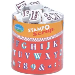 Aladine Stempel-Set "Alphabet"