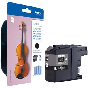 Brother LC127XLBK Svart