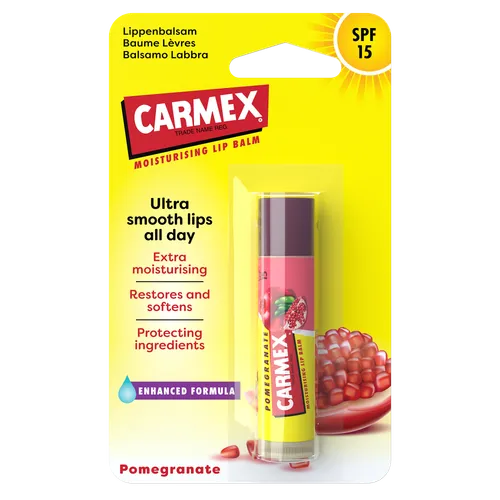 CARMEX Balzám na rty ultra hydratační SPF 15 Granátové jablko 4,25 g