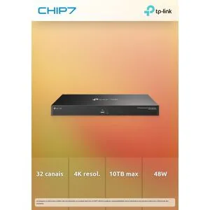 Gravador de vídeo em rede TP-Link VIGI 32 canais