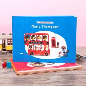 smartphoto MyNameBook Europa Jungs Britischer Bus