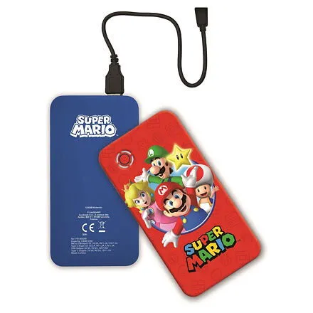 Lexibook Rýchlonabíjacia power banka Super Mario 10 000 mAh