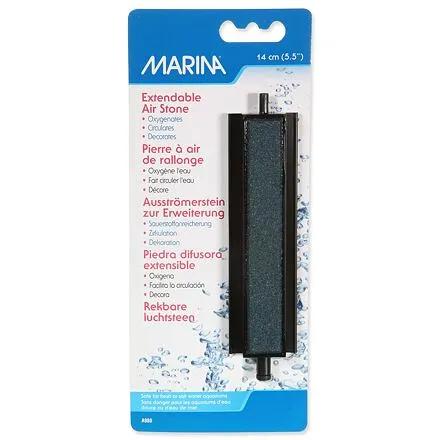 Kameň vzduchovací MARINA tyčka v plaste 14 cm 1 ks