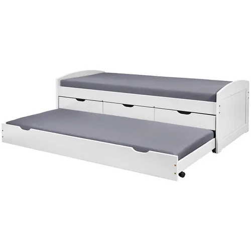 MID.YOU VÝSUVNÁ POSTEĽ, 90/190 cm biela