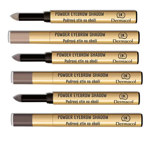 Dermacol Pudrové stíny na obočí (Powder Eyebrow Shadow) 1 g 1