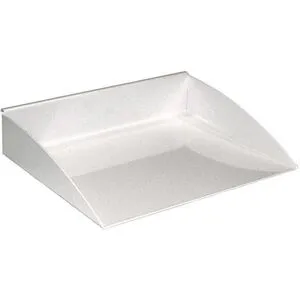Conceptum - hylde til skrivebord, BxDxH 325x225x42 mm, C4, aluminium