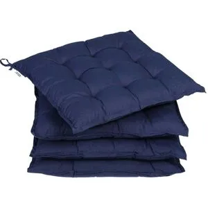 Detex® Sitzkissen 4er-Set Cozy Blau