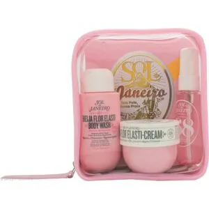 Sol De Janeiro Beija Flor Gift Set 90ml Body Wash + 50ml Body Cream + 30ml Cheiorosa 68 Body Mist