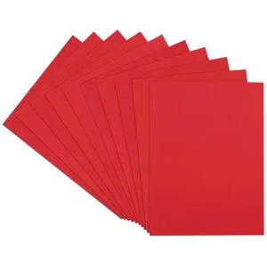 VBS Moosgummi, 2 mm, 10 Stück - Rot