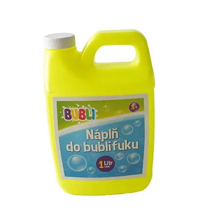 BUBLI Náhradná náplň do bublifuku, 1L, 2 druhy