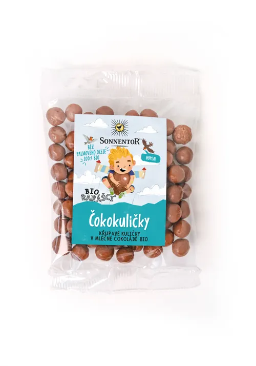 Sonnentor - Čokokuličky bio Biorarášci 30 g