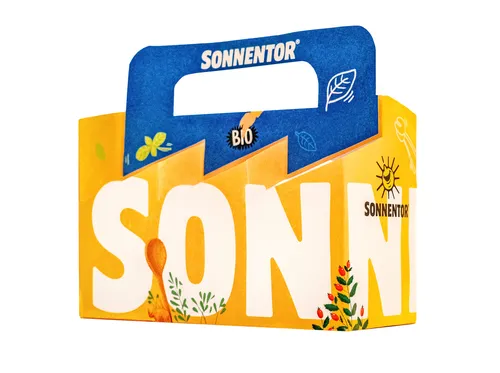 Sonnentor - Papírový dárkový box na 6 koření, prázdný