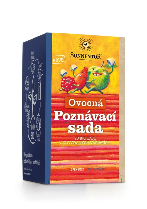 Sonnentor - Ovocná poznávací sada bio 48,4 g porc. dvoukomorový