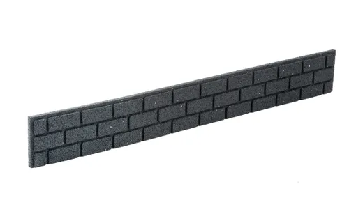 Multy home Zahradní palisáda BRICKS 120 x 15 cm, šedá (se spojkou a hřeby) MHEU5000164, 1 ks
