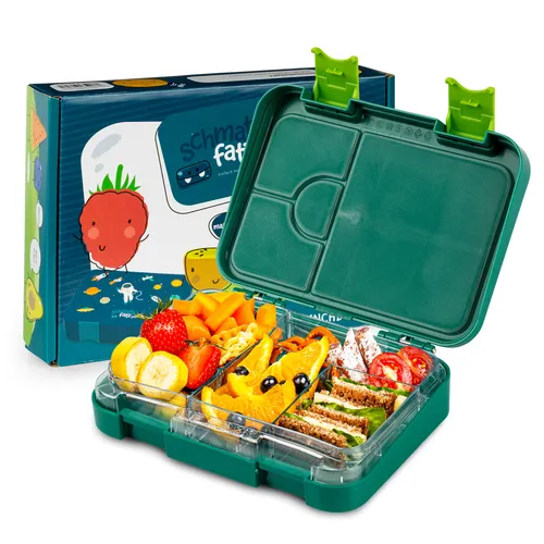 Klarstein junior Lunchbox 6 Fächer 21,3 x 15 x 4,5 cm  BPA-frei