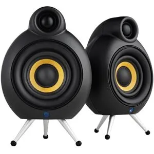 Scandyna Podspeakers MicroPod SE hifi högtalar-par i svart