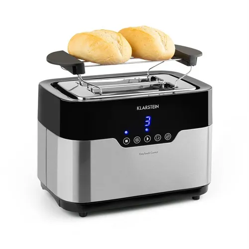 Klarstein Arabica Toaster 920W LED-Display Touch-Bedienfeld Edelstahl