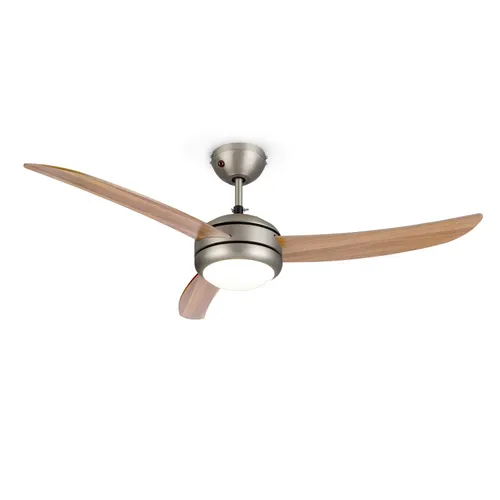 Klarstein El Paso Ventilador de techo 52" 10.344m³/h imitación madera de roble