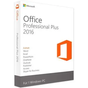 Microsoft Office Professional Plus 2016 Productivité Avancée pour les Entreprises