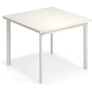 Emu - Star Tisch H 75 cm, 90 x 90 cm, weiß