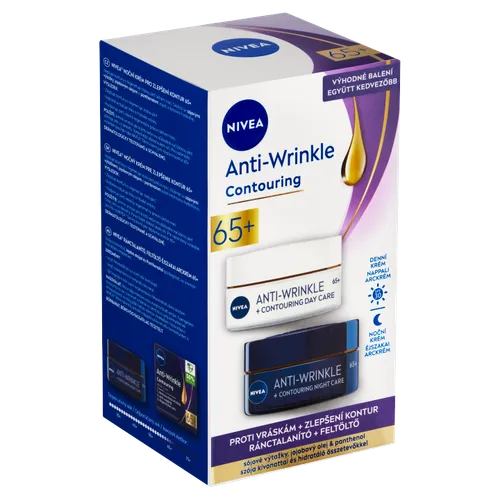 Nivea Denní a noční krém pro zlepšení kontur 65+ 2 x 50ml