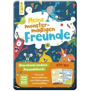 Topp Freundebuch "Meine monstermäßigen Freunde"