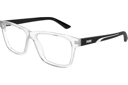 Puma PU0470O 004, Priehľadné, Materiál 0, Pánske dioptrické okuliare